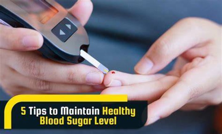 5 tips to maintain healthy blood sugar level
