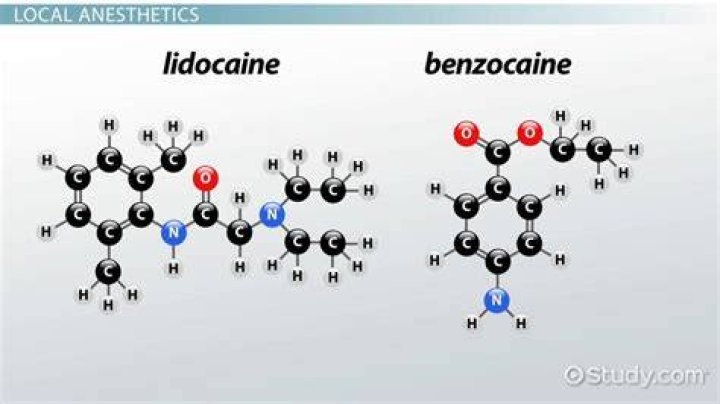 benzocaine vs lidocaine