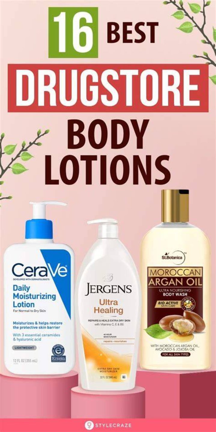 best drugstore body lotion