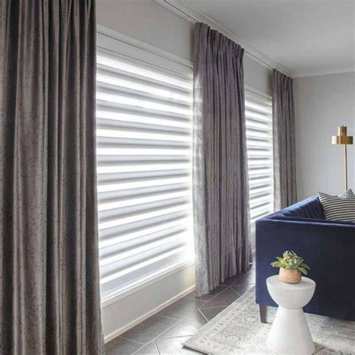 blinds or curtains