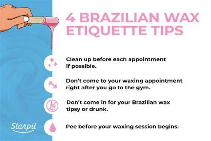 brazilian wax etiquette