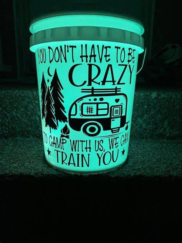 camping bucket light