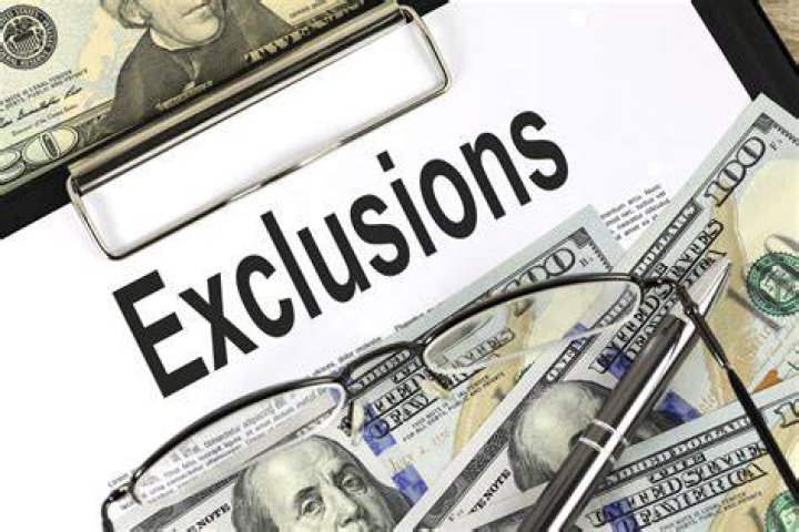 Exclusions Exclusions