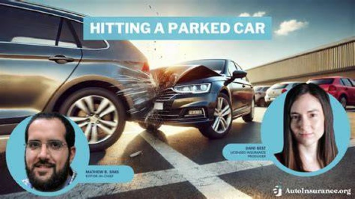 Hitting with car