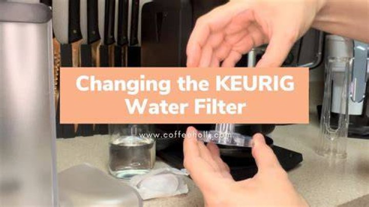 how to change keurig filter