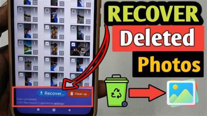how to get back deleted photos