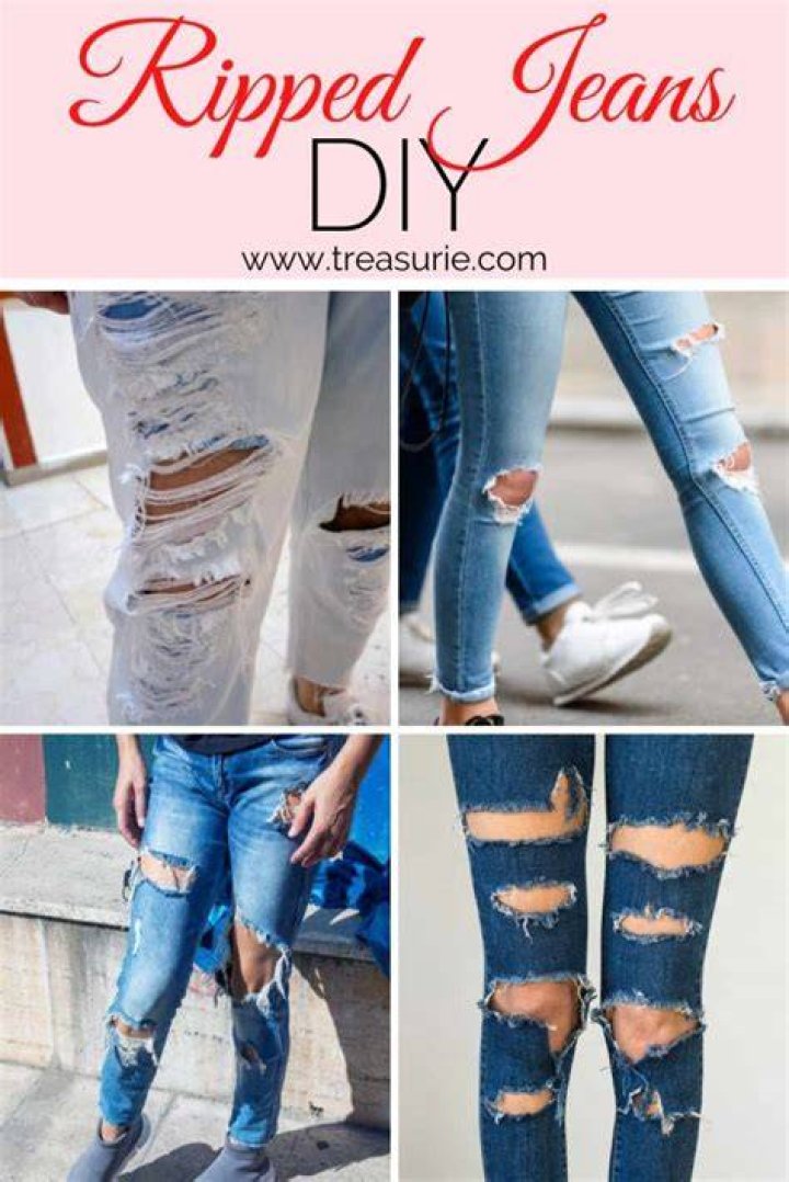 How To Rip Jeans