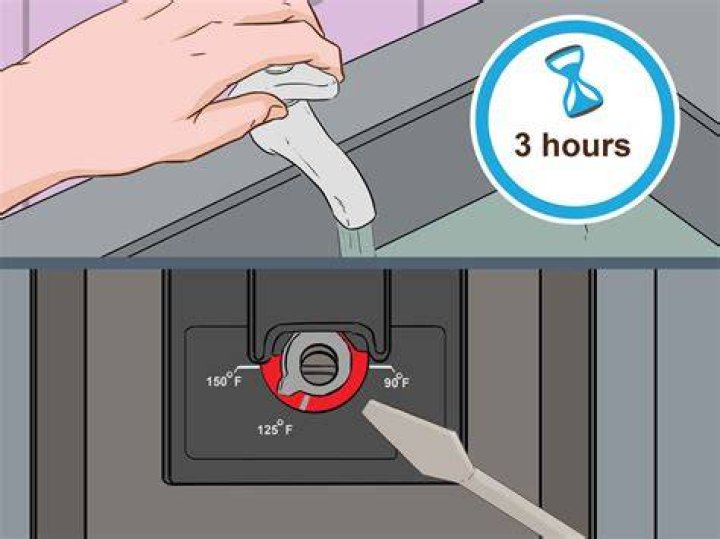 how to turn up hot water heater