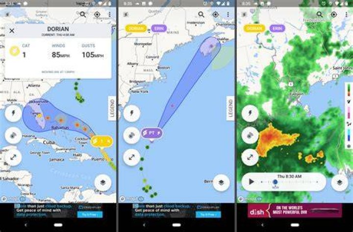 hurricane tracker app