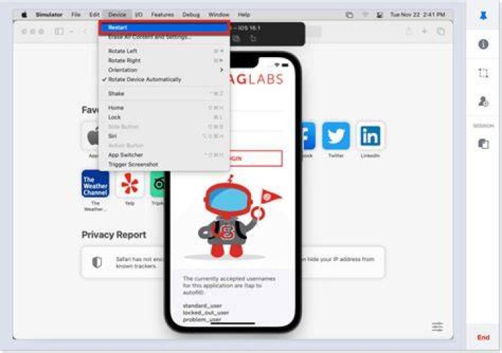 inspect element on iphone