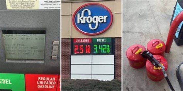 Kroger gas prices