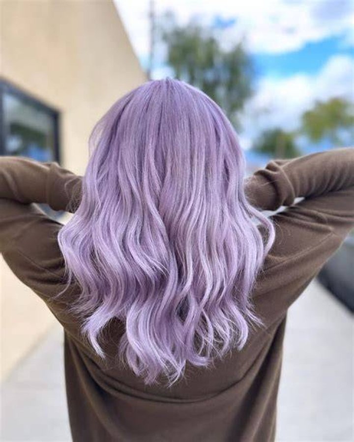 lilac hair color
