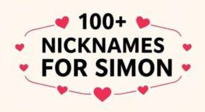 Nicknames For Simon Nicknames For Simon
