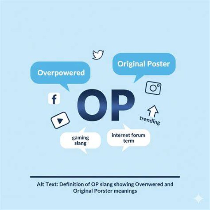 Op - Original Poster