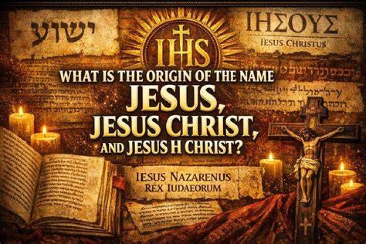 origin of the name jesus