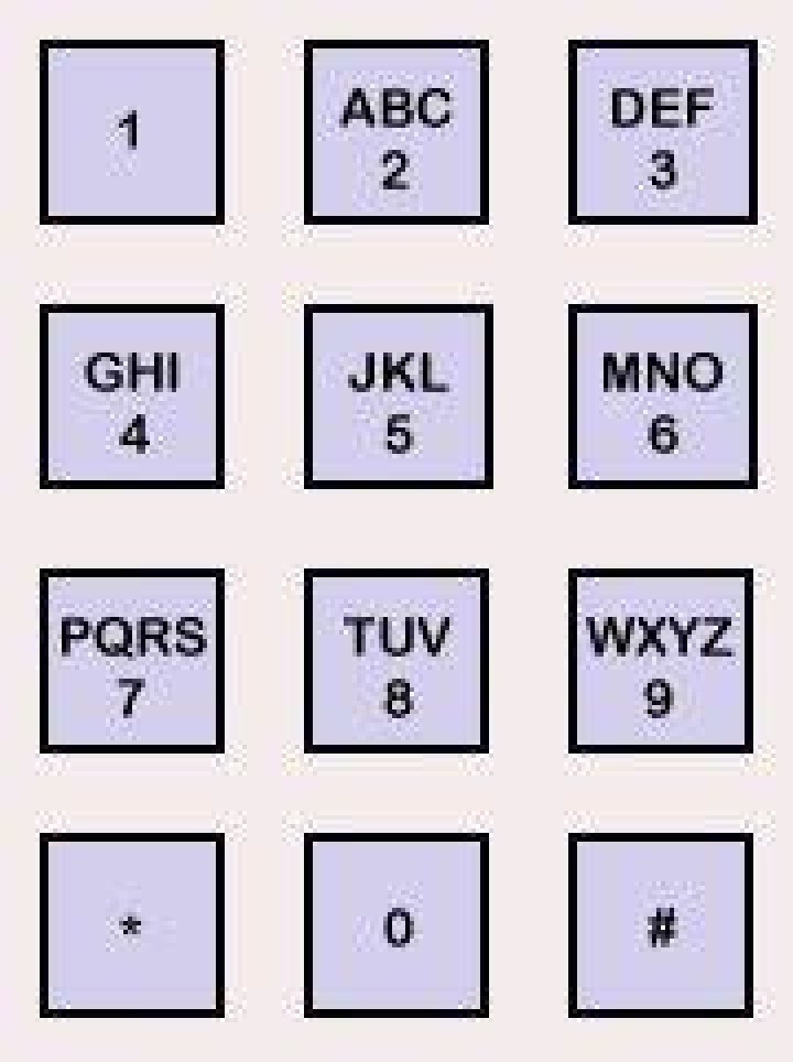 phone number to words