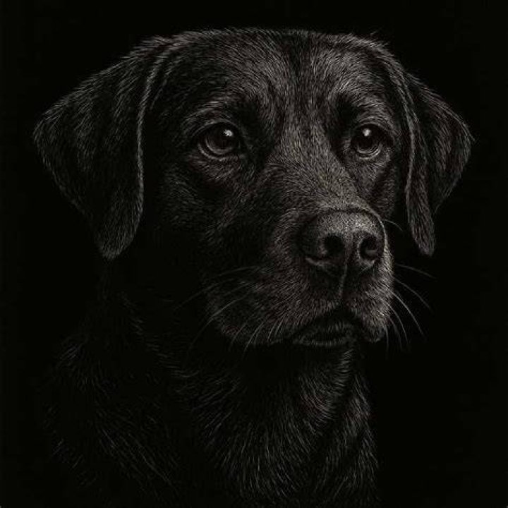 scratchboard art