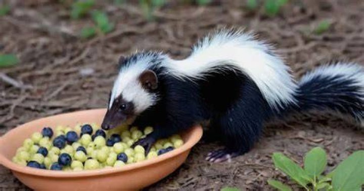Skunks diet
