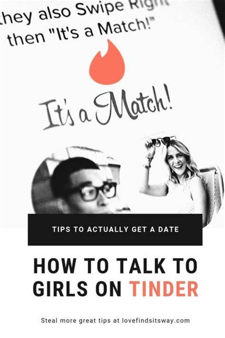 talk to girls on Tinder