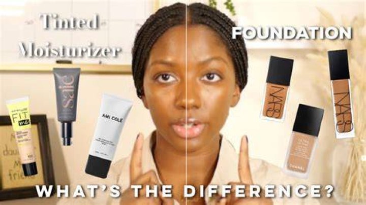tinted moisturizer vs foundation