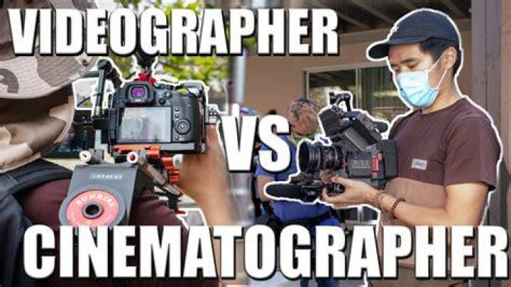videographer vs cinematographer