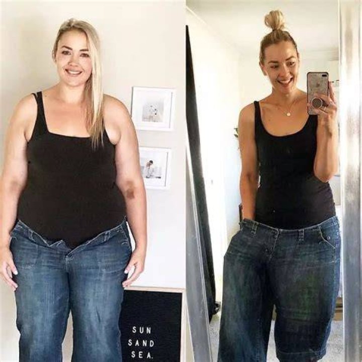 weight loss transformation in 3 months