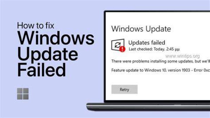 Windows 10 update failed - How To Discuss