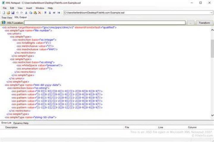 xsd file